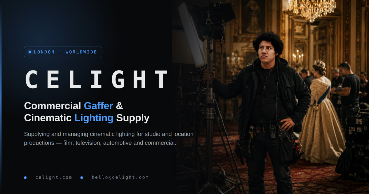 Marks & Spencer — cinematic lighting by CELIGHT